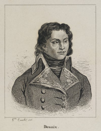 Ritratto del Generale Louis Charles Antoine Desaix da Anonymous Anonymous