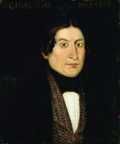Ritratto di Gioacchino Rossini (1792-1868) da Anonymous Anonymous