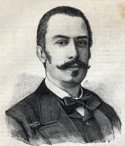 Ritratto di Giovanni Giolitti (1842-1928) politico italiano, Presidente del Consiglio dei Ministri. Incisione in "Le Petit Parisien" da Anonymous Anonymous