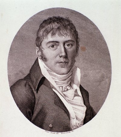 Ritratto di Giovanni Simone Mayr (litografia) da Anonymous Anonymous