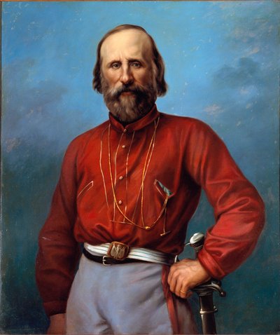 Ritratto di Giuseppe Garibaldi da Anonymous Anonymous