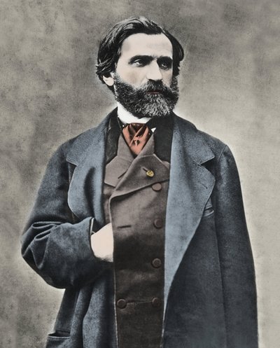 Ritratto di Giuseppe Verdi da Anonymous Anonymous