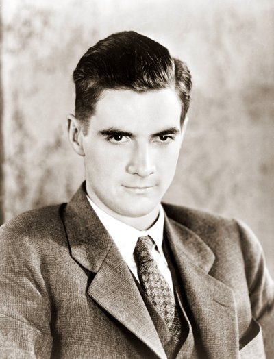 Ritratto di Howard Robard Hughes nel 1934. Produttore cinematografico e industriale americano. 1905-1976 da Anonymous Anonymous