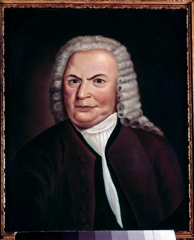Ritratto di Johann Sebastian Bach da Anonymous Anonymous