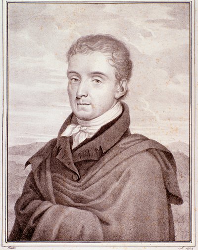 Ritratto di Johann Baptist Cramer (incisione) da Anonymous Anonymous