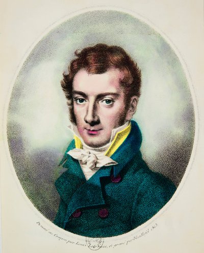 Ritratto di Joseph Mayseder (1789-1863) violinista e compositore austriaco da Anonymous Anonymous