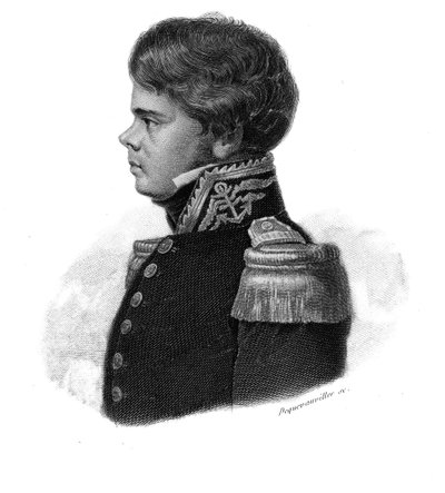 Ritratto di Jules Alphonse Rene Poret Barone de Blosseville da Anonymous Anonymous