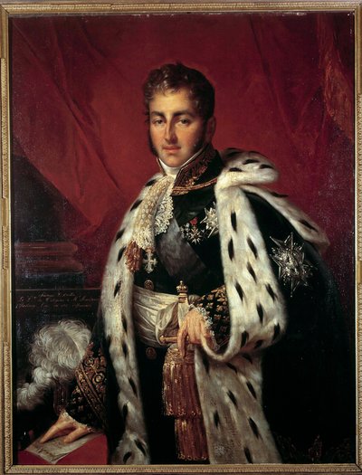 Ritratto di Jules Auguste Armand Marie, Principe di Polignac (1780-1847) da Anonymous Anonymous