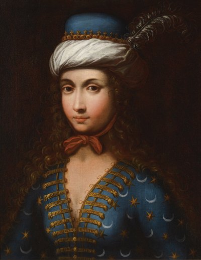 Ritratto di Lady Mary Wortley Montagu da Anonymous Anonymous