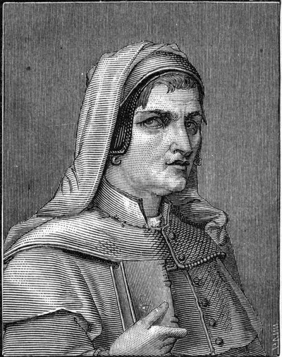 Ritratto di Lelio Orsi, pittore italiano. Incisione del 1859 in 
