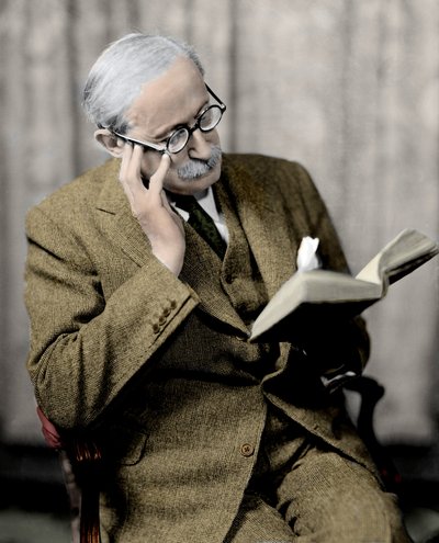 Ritratto di Leon Blum (1872-1950), politico francese intorno al 1940 da Anonymous Anonymous