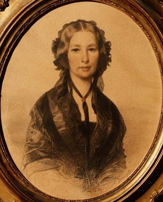 Ritratto di Lili Cartwright (1805-1902) da Anonymous Anonymous
