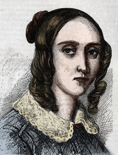 Ritratto di Louise Farrenc (1804-1875), pianista, compositrice, insegnante francese da Anonymous Anonymous