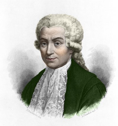 Ritratto di Luigi Galvani (1737-1798), fisico e medico italiano. da Anonymous Anonymous
