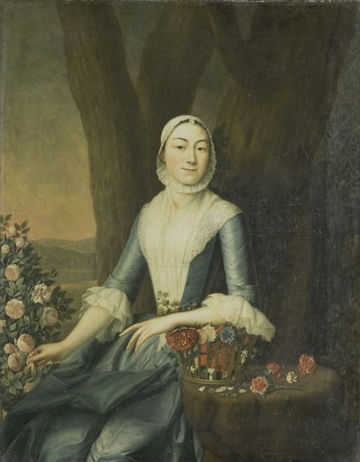 Ritratto di Magdalena van Citters, 1760 circa (olio su tela) da Anonymous Anonymous