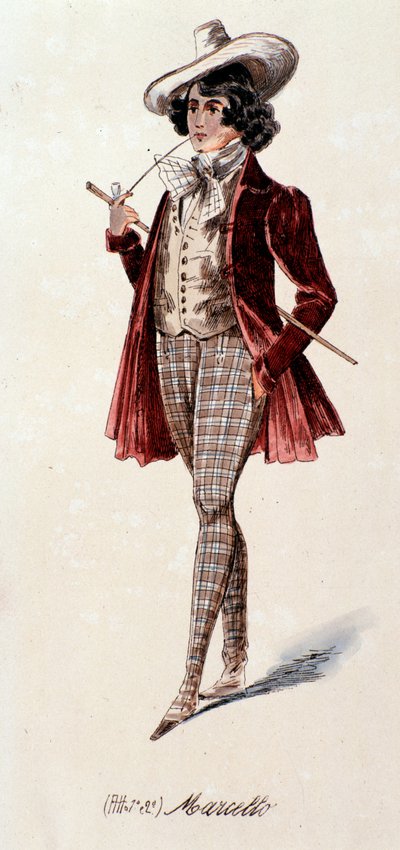 Ritratto di Marcello, da La bohème di Puccini (1892-1895) da Anonymous Anonymous