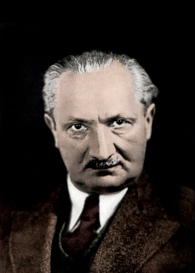 Ritratto di Martin Heidegger (1889-1976), filosofo tedesco da Anonymous Anonymous