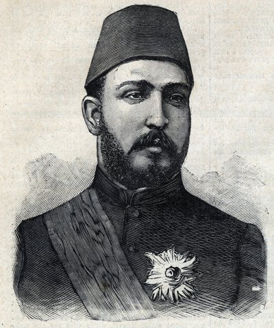 Ritratto di Muhammad Tawfiq da Anonymous Anonymous