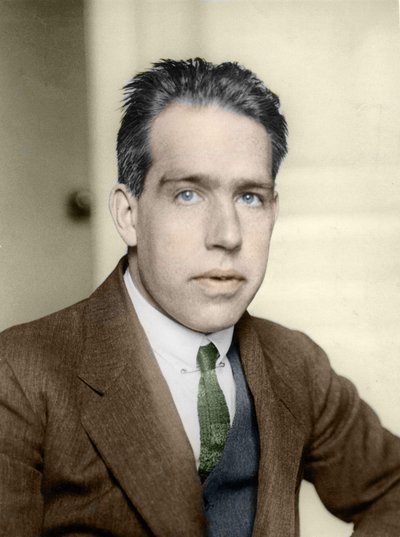 Ritratto di Niels Bohr (1885 - 1962), Premio Nobel per la Fisica nel 1922. da Anonymous Anonymous
