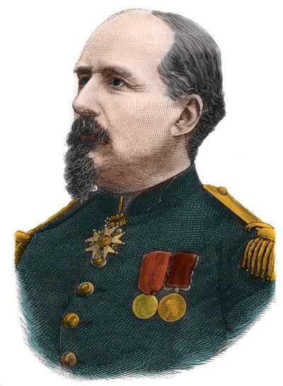 Ritratto di Pierre Philippe Denfert Rochereau (1823-1878) colonnello francese da Anonymous Anonymous