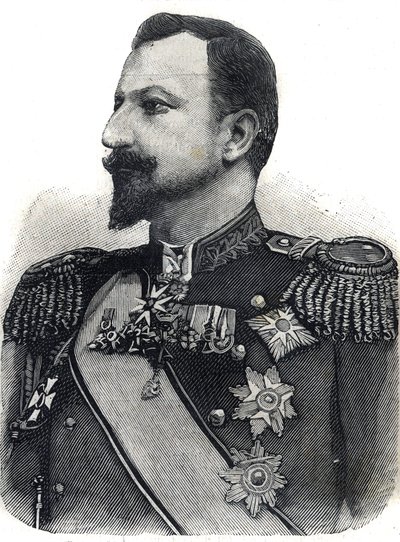 Ritratto del Principe Ferdinando I (1861-1948) di Bulgaria. Incisione in "Le Petit Parisien" da Anonymous Anonymous