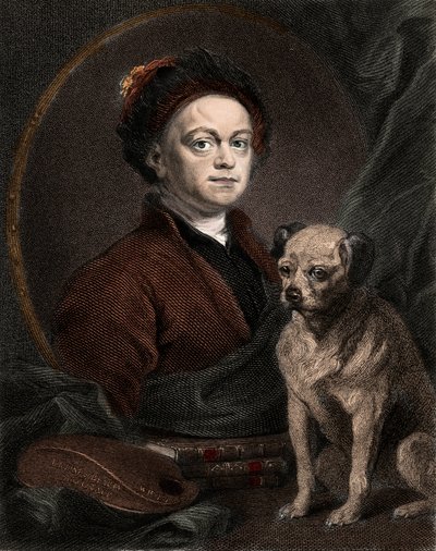Ritratto di William Hogarth da Anonymous Anonymous