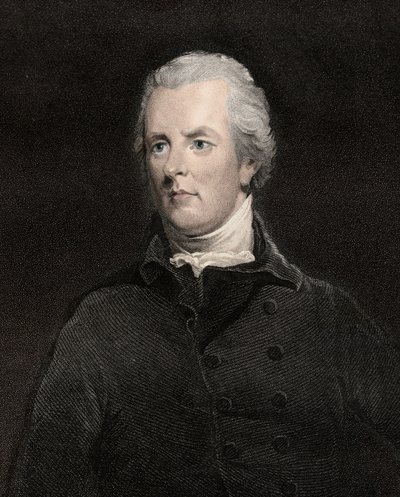 Ritratto di William Pitt il Giovane (1759-1806), Primo Ministro britannico da Anonymous Anonymous