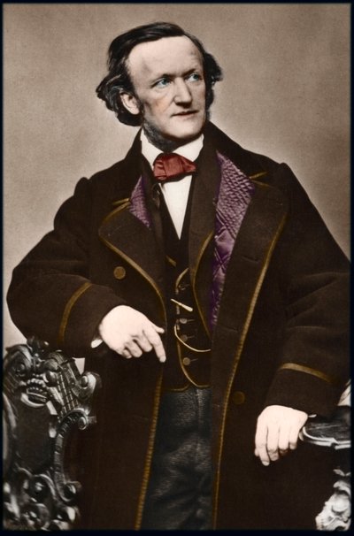 Ritratto del compositore Richard Wagner (1813-1883) da Anonymous Anonymous