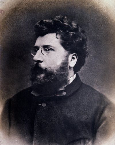 Ritratto del compositore inglese Georges Bizet da Anonymous Anonymous