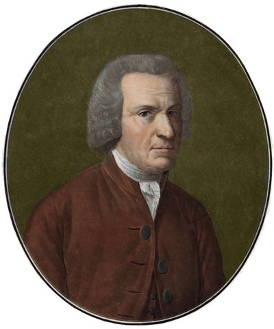Ritratto dello scrittore, pensatore e sacerdote francese Guillaume-Thomas Raynal (1713-1796) - incisione del XIX secolo Collezione privata da Anonymous Anonymous