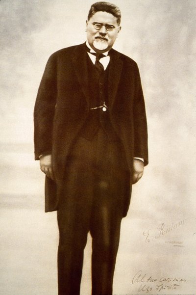 Ritratto del filosofo italiano Giovanni Gentile (foto in b/n) da Anonymous Anonymous