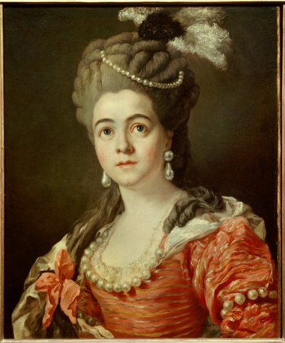 Ritratto della comica Adrienne Lecouvreur (1692-1730) da Anonymous Anonymous