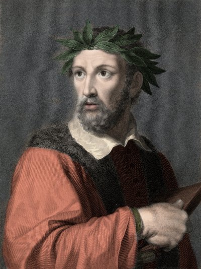 Ritratto dello scrittore Torquato Tasso da Anonymous Anonymous