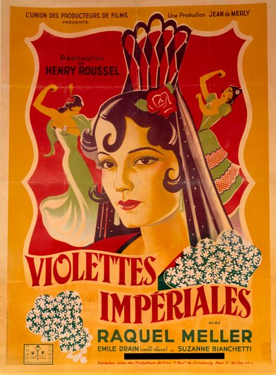 Poster per il film “Violettes imperiales” di Henry Roussel da Anonymous Anonymous