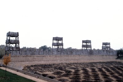 Ricostruzione del campo di Cesare davanti ad Alesia. Archeodromo della Borgogna da Anonymous Anonymous