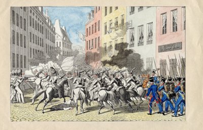 Rivoluzione di luglio 1830 a Parigi da Anonymous Anonymous