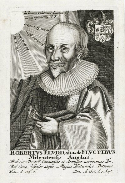 Robert Fludd (1574-1637) (Robertus de Fluctibus) da Anonymous Anonymous