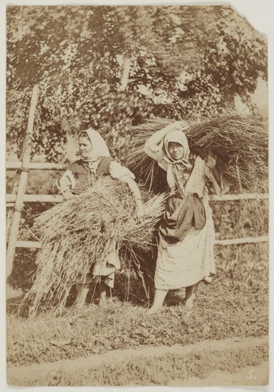 Donne Contadine Russe, c.1855 da Anonymous Anonymous