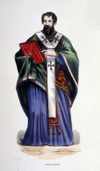 San Basilio. Incisione intorno al 1830. Milano da Anonymous Anonymous