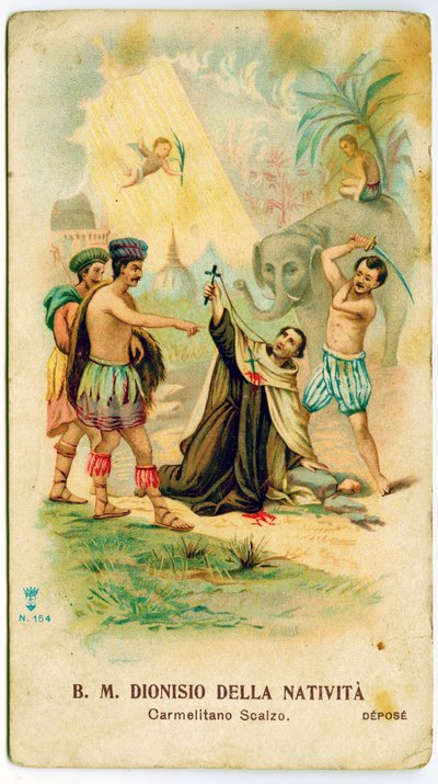 San Dionigi della Natività (Beato Pietro Berthelot) da Anonymous Anonymous