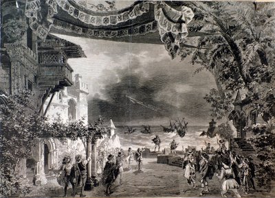 Scenografia di Otello, opera di Giuseppe Verdi da Anonymous Anonymous
