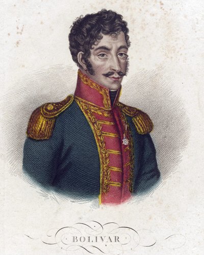 Simon Bolivar (1783-1830) da Anonymous Anonymous