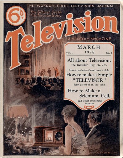 Televisione: Una rivista mensile. Volume 1. Il primo giornale televisivo del mondo da Anonymous Anonymous