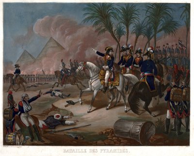 La battaglia delle Piramidi (3 termidoro An VI, 21 luglio 1798) da Anonymous Anonymous