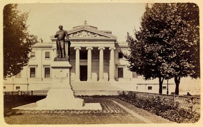La città di Marsiglia e i suoi dintorni intorno al 1885-1890: il tribunale, Collezione privata da Anonymous Anonymous