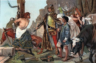 La giustizia di Baudouin VII (1092-1119), Conte delle Fiandre detto l