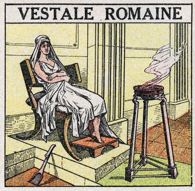 Le fonti di luce: una vestale nell