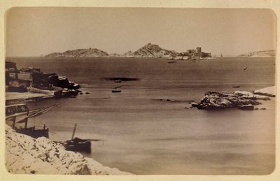 La città di Marsiglia e i suoi dintorni intorno al 1885-1890: il castello d