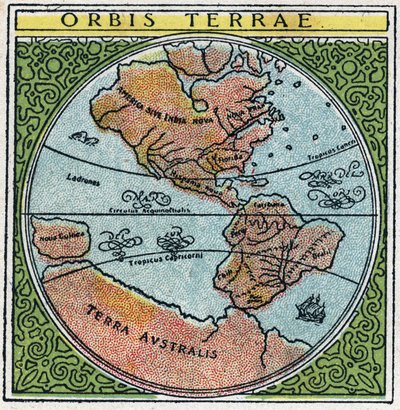 Tempo: orbis terrae. Il globo con l
