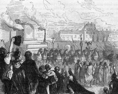 Traslazione delle ceneri di Voltaire al Pantheon l